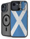 Scotland Flag Distressed iPhone 16e Kickstand Case